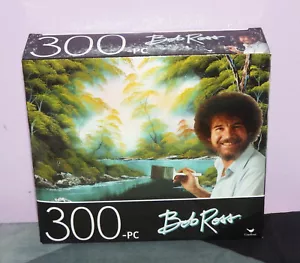 New Bob Ross Deep Forest Lake Puzzle 300 Pieces - Picture 1 of 4