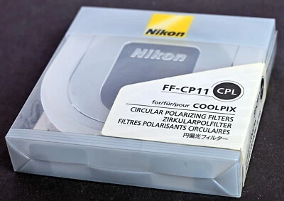 Nikon FF-CP11 Circular Polarizing Filter for Coolpix Cameras - Mint in Box! - Image 1 of 4