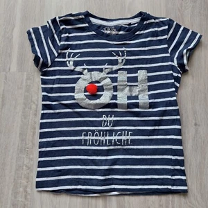 Weihnachtsshirt Gr. 98 - Bild 1 von 6