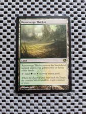 Magic MTG 1x Razorverge Thicket English Scars Of Mirrodin UNPLAYED NM