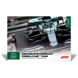 Topps Now Formula 1 2021 - Card 13 - Aston Martin Cognizant F1 Team - Bild 1 von 2