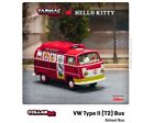 Tarmac Works 1:64 Volkswagen Vw Type Ii (t2) Bus Hello Kitty Diecast Model Car