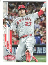 2020 Topps Update Mike Trout ALL STAR GAME  #U-4 Los Angeles Angels