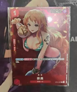 Juego de cartas de una pieza Nami ST01 007 GANADOR torneo promocional chino - Imagen 1 de 1