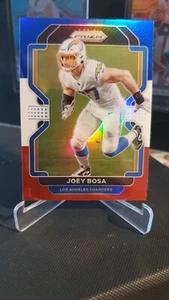 Joey Bosa Prizm 2021 Blue White Red Prizm NFL Los Angeles Chargers - Bild 1 von 2