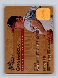1995 Donruss Studio Gold #6 Greg Maddux Atlanta Braves