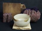 Kintsugi Japan Sencha-Chawan tea bowl ceramic wood kiln craft 1900.