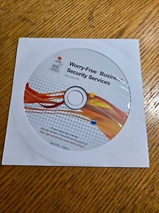 Trend Micro Worry-Free Business Security Services Recovery CD NEW - Picture 1 of 2