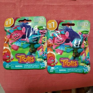 Menge 2 Pakete Minifigur Trolle Dreamworks Blind Bag Serie 3 versiegelt - Bild 1 von 5