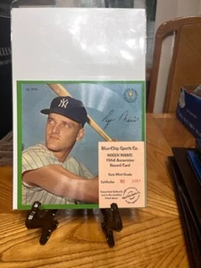 1964 AURAVISION ROGER MARIS RECORD ALBUM 33 RPM UNPUNCHED GEM MINT GRADE - Picture 1 of 7