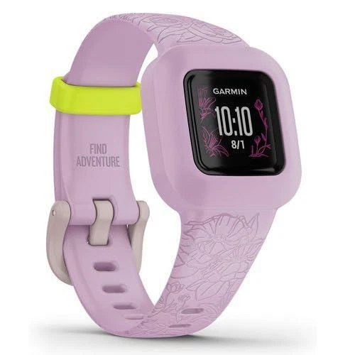 Garmin Vivofit Jr. 3 Fitness Tracker for Kids Junior 3 Lilac Floral - Bild 1 von 4