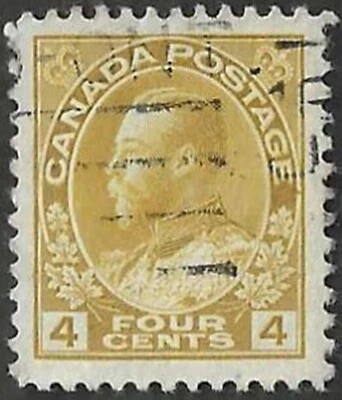 🍁Canadá #110 "Rey Jorge V" Muy Usado 1922 Edición Almirante (A) Foto 1 de 2