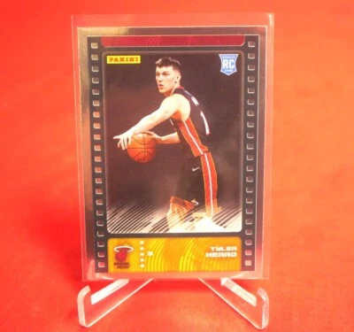 TYLER HERRO Rookie Panini SILVER FOIL 2019-20 Basketball Card #91 - Image 1 of 2