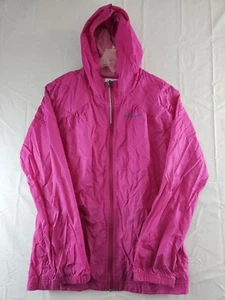 Columbia Jacket Girls Size Large 14/16 Pink Switchback II Raincoat L Windbreaker - Picture 1 of 15