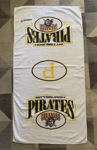 Vintage Pittsburgh Pirates Beach Towel MLB Cover