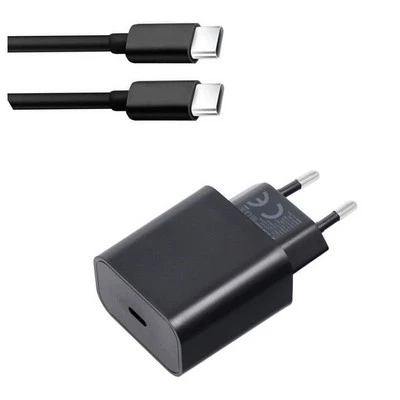 Blue Star Caricabatterie 25w Fast Cavo Usb-c Per Acer Chromebook Tab 10 Cubot A5 - Immagine 1 di 4