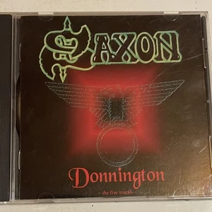 Saxon CD Donnington The Live Tracks 1980 Heavy Metal Rock Album 1997 Vintage - Bild 1 von 9