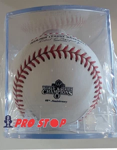 2025 KANSAS CITY ROYALS 40TH Anniversary World Series Rawlings Baseball - CUBED - Picture 1 of 2