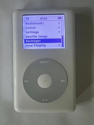 Apple A1059 M9282LL iPod 4th Generation Click Wheel 20GB with Music AS-IS *READ* - Image 1 of 4