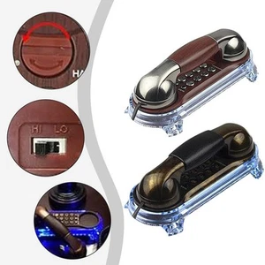 Uchwyt ścienny vintage telefon z kompaktową konstrukcją i łatwą instalacją - Zdjęcie 1 z 14