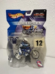 Hot Wheels Moto David Vuillemin Dirtbike Toy Motocross Dirt Bike Figure 2003 New - Picture 1 of 23