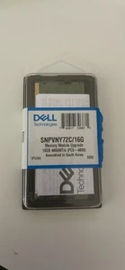 Dell Memory SNPVNY72C/16G - ORIGINAL - 16GB DDR5-4800MHz 1Rx8 NON-ECC SODIMM - Picture 1 of 1