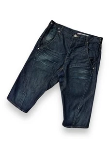 Pantalones Cortos Capri Vintage Levi's Engineered Jeans Denim Retorcido Para Hombre Talla M - Imagen 1 de 20