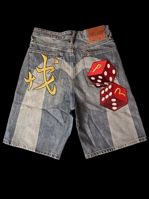 EVISU x Palace Denim Shorts - Image 1 of 3