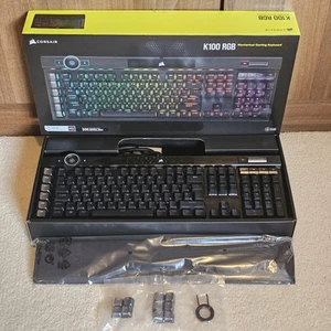 Corsair K100 RGB Mechanische Gaming Tastatur Cherry MX Speed CH-912A014-UK - Bild 1 von 3