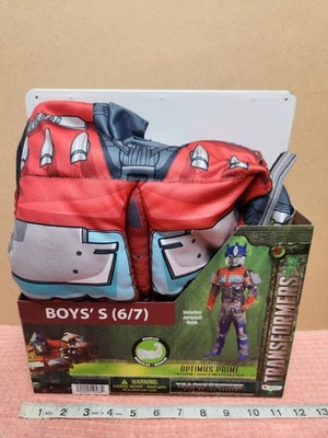 Transformers "Optimus Prime" Halloween Costume Boys Sz Small 6/7 Transformers - Image 1 of 4