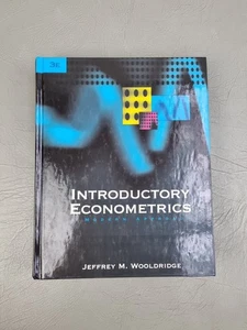 Econometría introductoria: un enfoque moderno de Jeffrey M. Wooldridge (2005 HC) - Imagen 1 de 9