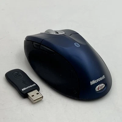 Microsoft Wireless Intellimouse Explorer for Bluetooth P/N X09 W/ Dongle - Image 1 of 4