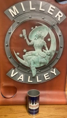 Lata de cerveza Hamms tapa plana Hamms Brewing Co St Paul Mn nueva taza de aluminio Foto 1 de 4