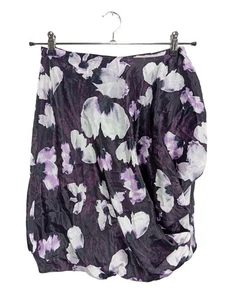 HUGO BOSS Falda de talle alto Mujeres Falda Talla EU 36 lila look casual - Imagen 1 de 6