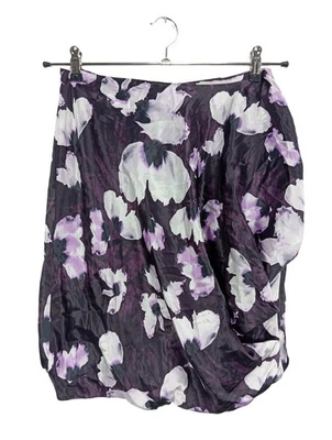 HUGO BOSS Falda de talle alto Mujeres Falda Talla EU 36 lila look casual - Imagen 1 de 4