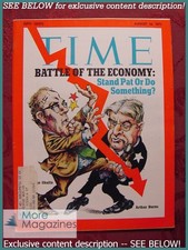 TIME Magazine August 16 1971 Aug 8/16/71 INFLATION GEORGE SHULTZ ARTHUR BURNS +