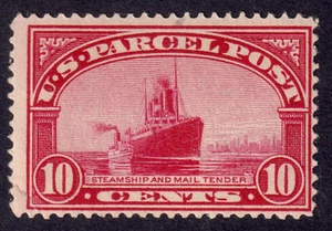 US Scott Q6, 1913 Steamship, 10c carmine rose, NH MINT - Picture 1 of 1