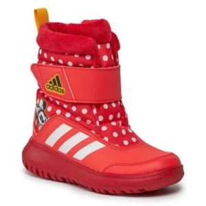 Adidas Winterplay Minnie IG7191 Rojo/Blanco Niño 100% Auténtico Nuevo - Imagen 1 de 5