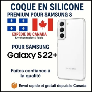 Coque arrière pour SAMSUNG Galaxy S22+ Plus en silicone transparent TPU Neuf - Photo 1 sur 5