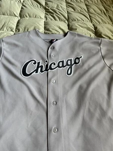 Chicago White Sox jersey Grey Majestic Size XXL Blank - Picture 1 of 5