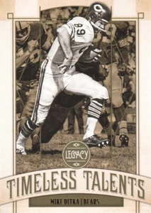 2019 Panini Legacy Football Timeless Talents #TT-MD Mike Ditka - Picture 1 of 2