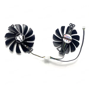 Ventilateur refroidissement carte graphique TYD10010M12LPA pour XFX RX6600 6600XT 6650XT - Photo 1/7