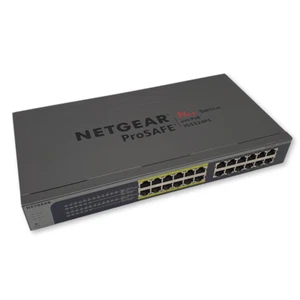 NETGEAR JGS524PE ProSAFE Plus 24-Port Gigabit PoE Switch - Smart Managed - Photo 1/11