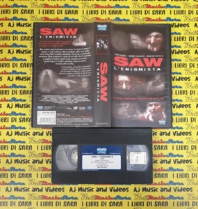 VHS film SAW L'ENIGMISTA 2005 cary elwes danny glover monica potter EAGLE (F220) - Foto 1 di 1