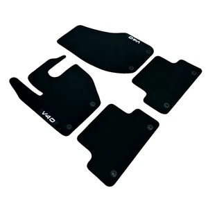 For Volvo V40 Carpet Car Floor Mats 2012-2019 OEM Quality Velour Auto Rugs New - Picture 1 of 14