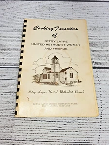 Cooking Favorites of Betsy Layne United Methodist Women & Friends Spiral Bound - Picture 1 of 4