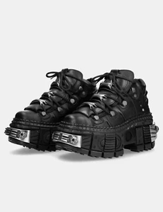 Stivali Simili New Rock M-WALL 106-S8 Scarpe Punk - Foto 1 di 4