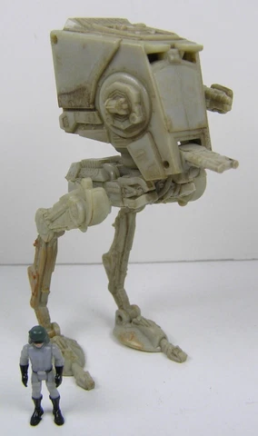 Star Wars Micro Galaxy Squadron Imperial AT-ST Pilot AT-ST Jazwares Cover