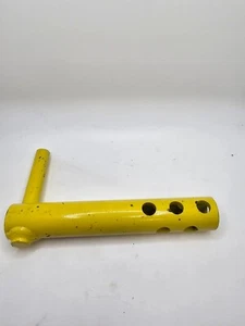 John Deere Genuine OEM Rear Gage Wheel Arm AM101679 fits 72 160 Yellow - Picture 1 of 6