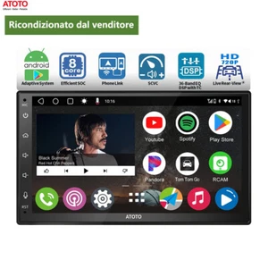 ATOTO A6 PF Android Autoradio 2 DIN 7 pollici Wireless Carplay&Android Auto WIFI - Foto 1 di 11
